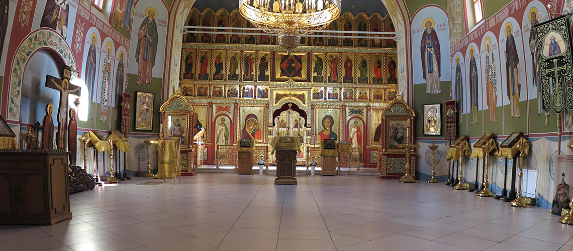 Храм в честь преподобного Сергия Радонежского