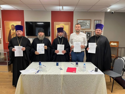  Иеромонах Мефодий (Дружкин) принял участие в  подписании соглашений о сотрудничестве между Управлением физической культуры и спорта, Управлением культуры, туризма и работы с молодёжью администрации Дмитровского муниципального округа Московской области