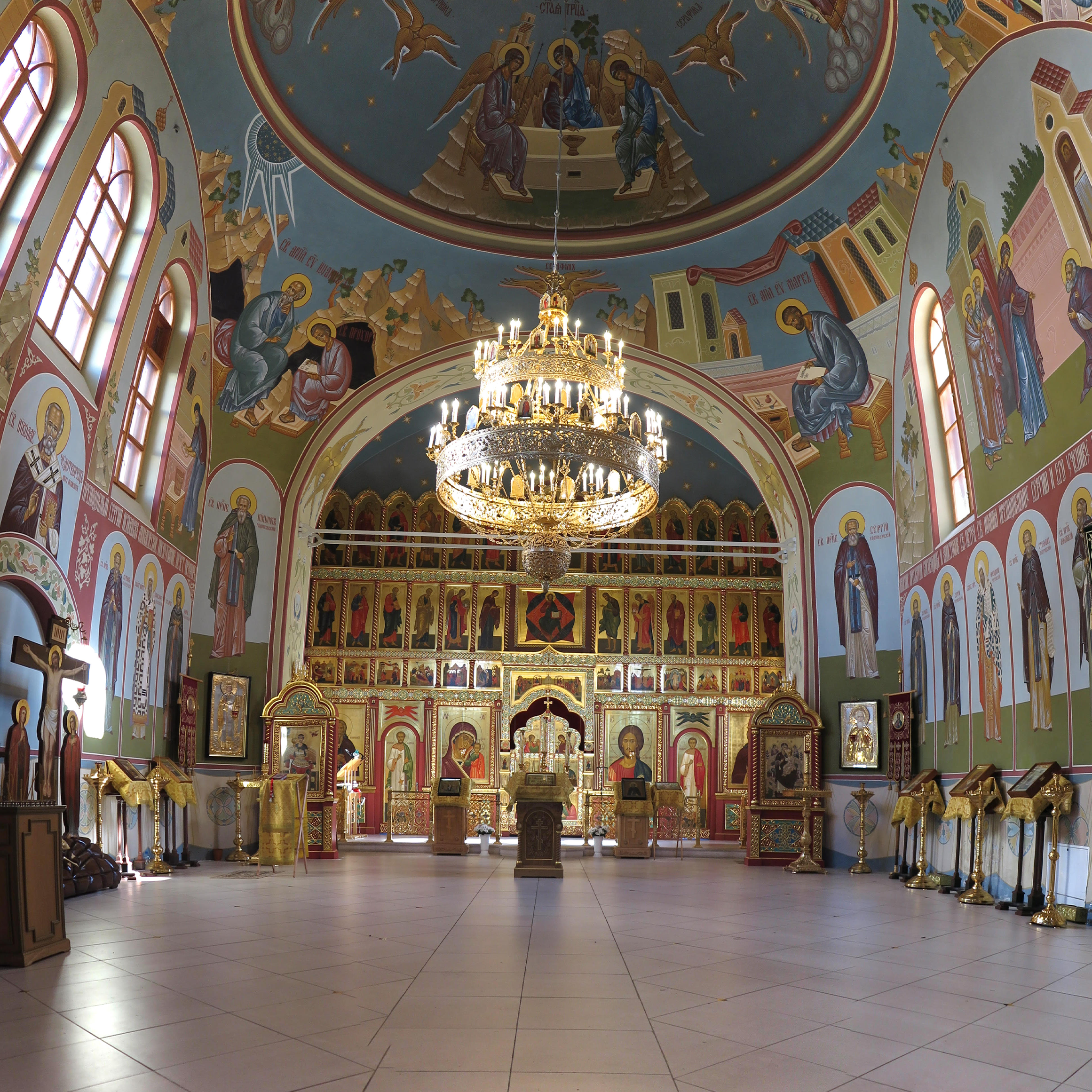 Храм в честь преподобного Сергия Радонежского