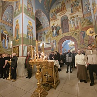 Крещение Господне в Николо-Пешношском монастыре 