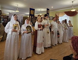 Рождество Христово в Николо-Пешношском монастыре