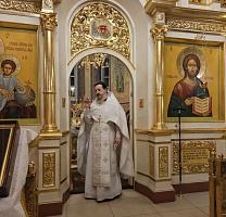 Крещение Господне в Николо-Пешношском монастыре 