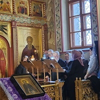 Праздник Воздвижения Честного и Животворящего Креста Господня.