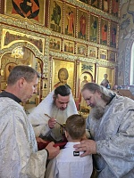 Праздник  Преображения Господня в обители