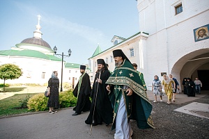 17 июня в монастыре встретили день Мефодия Пешношского