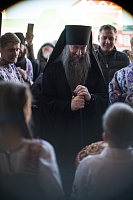 Епископ Кирилл совершил Литургию в Николо-Пешношском монастыре