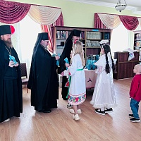 Пасхальный концерт в воскресной школе монастыря